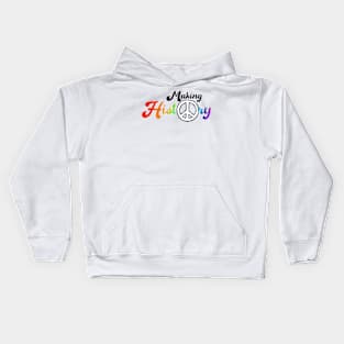 Peace in History Kids Hoodie